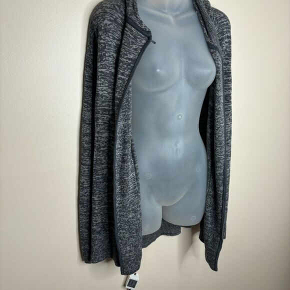 Lululemon Peace of Mind Gray Hooded Cardigan Wrap
Sweater size 6 - Picture 3 of 7